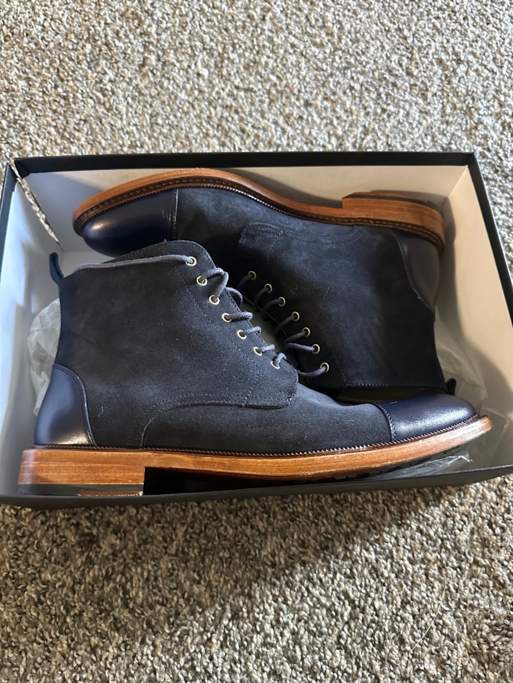 Taft Boot - Troy in Navy